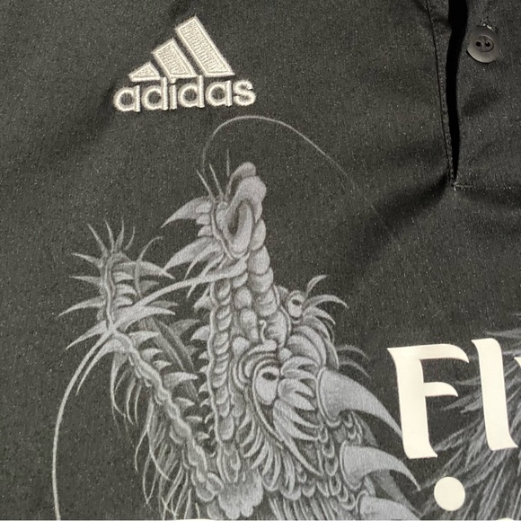 Gareth Bale Real Madrid 2014 2015 Yamamoto Dragon Y-3 Soccer Third Jersey XL - Picture 7 of 11
